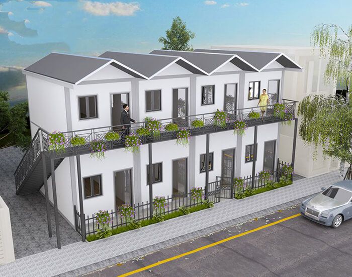 Thiết kế và xây dựng nhà trọ 2 tầng